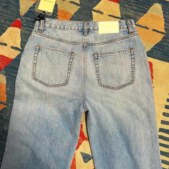 GRLFRND x Maggie MacDonald Jade Low Rise Relaxed Flare Jeans in Fairfax North - Picture 9 of 13